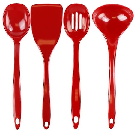 Reston Lloyd Reston Lloyd 81600 4pc Melamine Utensil Set  Red 81600